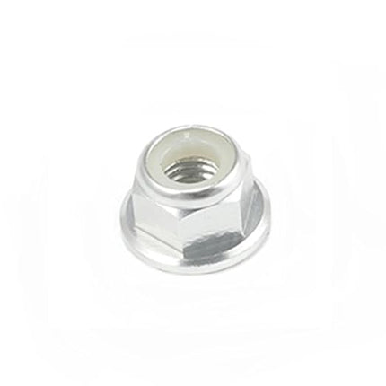 10pc M5 Aluminium Locknuts with Flange CW Nuts pack (Prop Nuts)