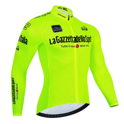 Men's Cycling Jersey Long Sleeve - Breathable Quick-Drying Performance Shirt