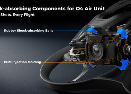 BetaFPV Shock-absorbing Camera Mount for O4 Air Unit
