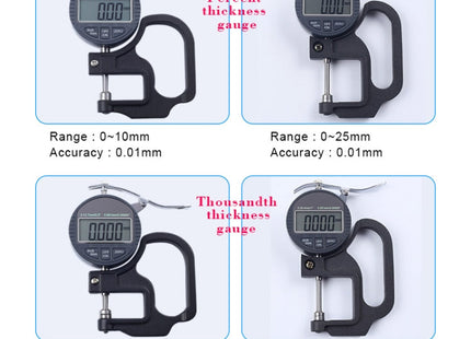 0-25mm Range Digital Display Micrometer Thickness Gauge