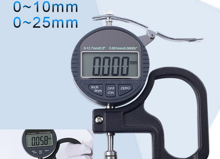 0-25mm Range Digital Display Micrometer Thickness Gauge