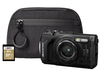 OM System TG-7 12MP 4x Zoom Tough Compact Camera
