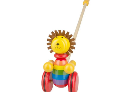 Orange Tree Toys Lion Push Along