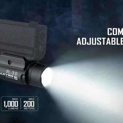 Olight PL-3S Valkyrie Rail Mountable LED Torch - Tan