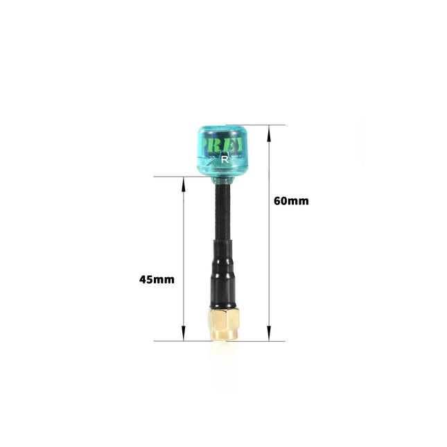 FlyFishRC Osprey 5.8Ghz 60mm RP-SMA Antenna - LHCP