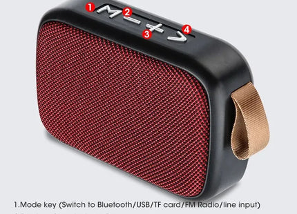 Wireless Outdoor Portable Subwoofer Mini Bluetooth Speaker