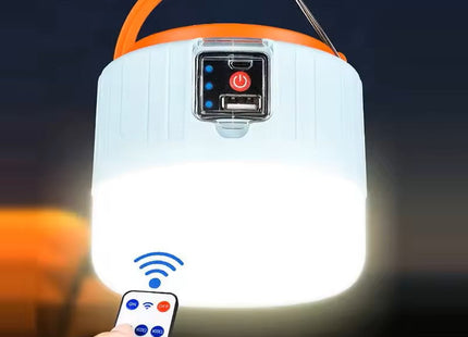 Outdoor Solar LED Camping Lights USB Rechargeable