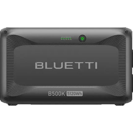 BLUETTI B500K2 5120Wh Expansion Battery, 5.12kWh LiFePO4 Module with 90-Degree Space-Saving Cable for Home Backup