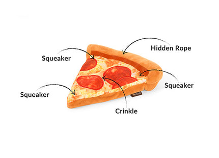 Puppy-roni Pizza dog toy