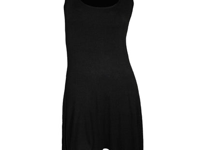 GOTHIC ELEGANCE - Goth Bottom Camisole Dress Black