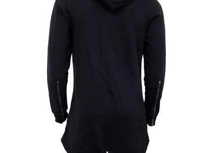 GOTHIC ROCK - Ladies Fish Tail Full Zip Hoody - Zip Sleeve