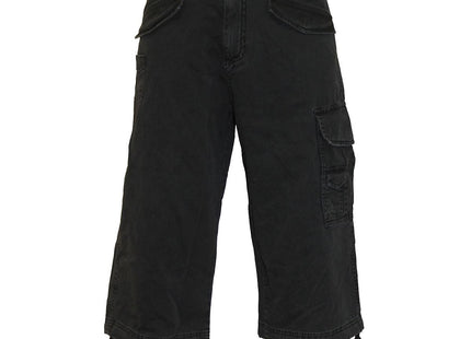 METAL STREETWEAR - Vintage Cargo Shorts 3/4 Long Black