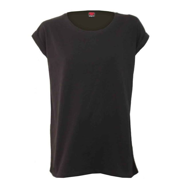 URBAN FASHION - Turnup Sleeve Loosefit Tee