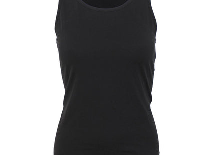 URBAN FASHION - Razor Back Top Black