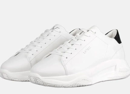 UK 5 Lavair Linear 2.0 White Black Chunky Leather Women Trainers – EU 38