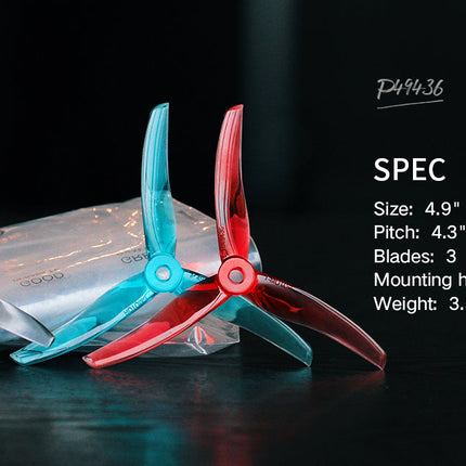 Tmotor Pacer P49436 Freestyle Propeller (Pack of 4)