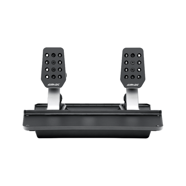Simagic P500-2 Dual-Sensor 2-Pedal Set – Load Cell & Hall Brake, Fully Adjustable Throttle