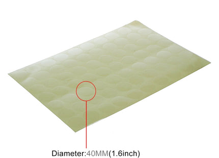 10000 PCS Transparent Round Shape Self-adhesive Sealing Sticker, Diameter: 40mm, Diameter: 40mm