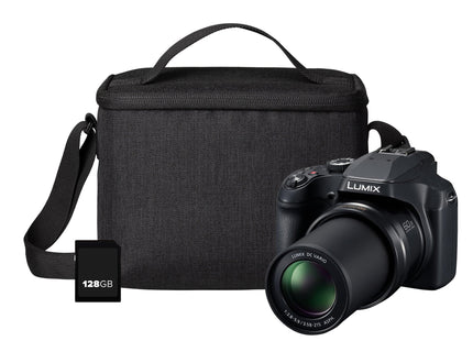 Panasonic Lumix DMC-FZ82D 18MP Bridge Camera - Black