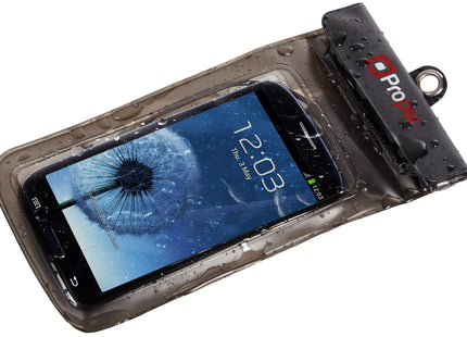 ProperAV Waterproof Case with Waterproof Earphones for Smartphones