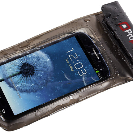 ProperAV Waterproof Case with Waterproof Earphones for Smartphones