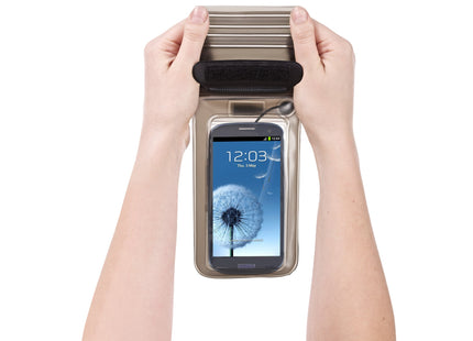 ProperAV Waterproof Case with Waterproof Earphones for Smartphones