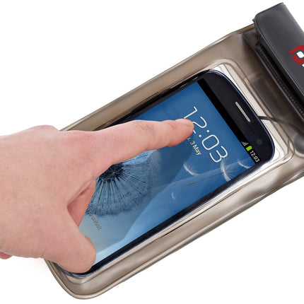 ProperAV Waterproof Case with Waterproof Earphones for Smartphones
