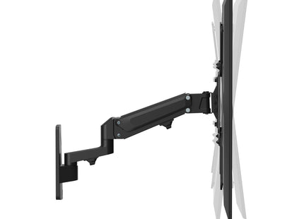 ProperAV TV Wall Bracket (23" - 55" / 23kg Capacity / VESA Max. 400x400) - Black