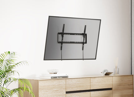 ProperAV Flat TV Wall Bracket (37" - 75" / 35kg Capacity / VESA Max. 600x400)