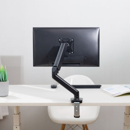 ProperAV Desk Monitor Mount 17" - 32" Articulated Swing Arm VESA 100x100
