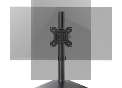 ProperAV Desk Monitor Stand 17" - 34" Freestanding Base VESA Max 100x100