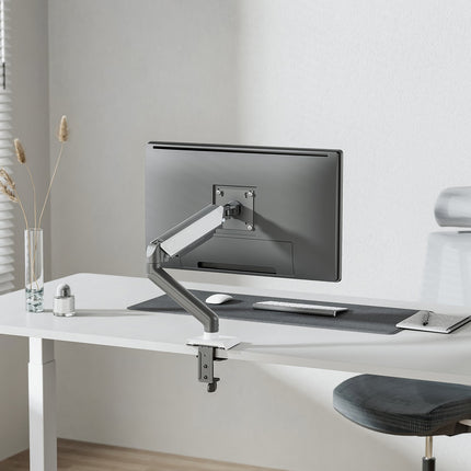 ProperAV Desk Monitor Mount 17" - 32" Gas Spring Swing Arm VESA Max 100x100