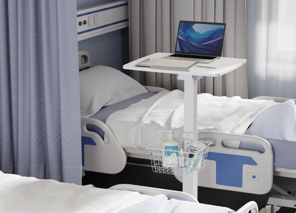 ProperAV Wire Basket for Mobile Desk Trolley Workstations