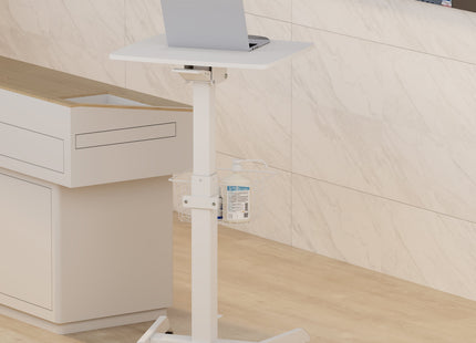 ProperAV Wire Basket for Mobile Desk Trolley Workstations