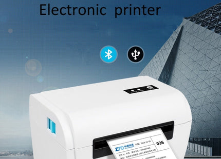 ZJ-9200 Portable USB Port Thermal Bluetooth Ticket Printer with Holder, USB + Bluetooth