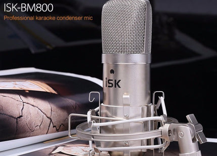 ISK BM-800 Sound Recording Microphone Condenser Mic for Studio and Broadcasting, BM-800