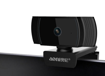 Aoni A20 FHD 1080P IPTV WebCam Teleconference Teaching Live Broadcast Computer Camera with Microphone, A20