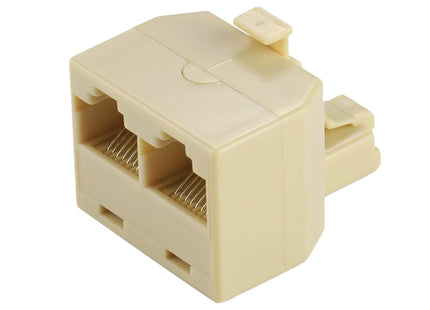 RJ45 Dual Ports LAN Ethernet Connector Network Adapter