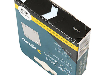 Kenro Double Sided Adhesive Tabs for Traditional Albums - 250pcs