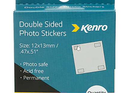 Kenro Double Sided Adhesive Tabs for Traditional Albums - 250pcs