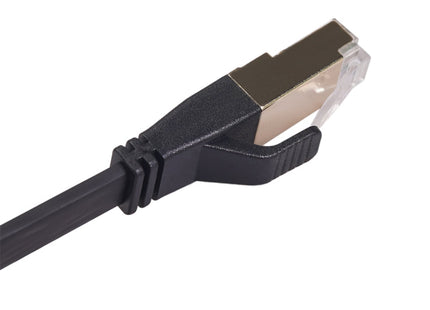 CAT8-2 Double Shielded CAT8 Flat Network LAN Cable, Length: 3m