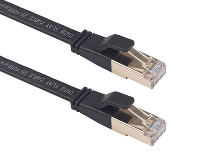 CAT8-2 Double Shielded CAT8 Flat Network LAN Cable, Length: 3m