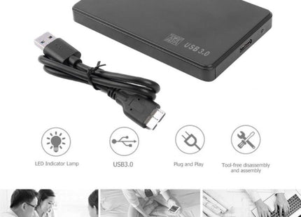 2.5 inch USB 3.0 External Hard Drive Disk Case
