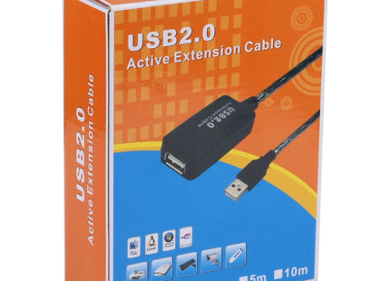 USB 2.0 Active Extension Cable, Length: 15m