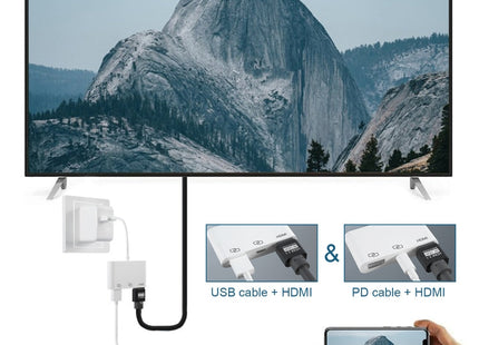 THT-020-1 USB to HDMI Display Screen Adapter