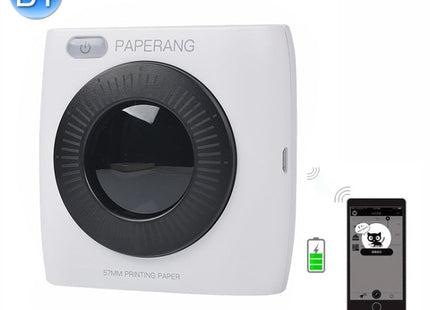 PAPERANG P2 Portable Bluetooth Printer Thermal Photo Phone Wireless Connection Printer, P2 White