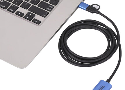 V05E USB 3.0 + USB-C / Type-C to HDMI Adapter Cable
