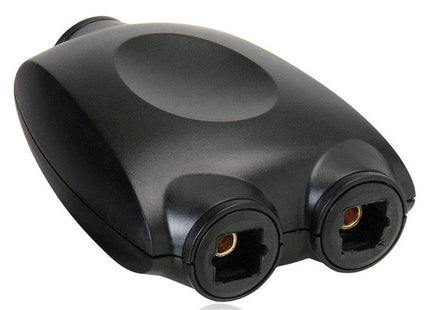 QHG03 Spdif Square Opening 1 In 2 Out Switch/Splitter with IR Remote