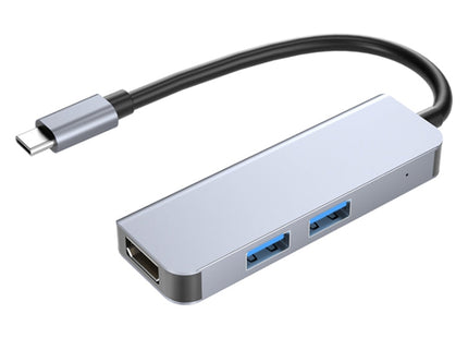 2011N 3 In 1 USB 3.0 x2  HDMI Multi-function Type-C / USB-C HUB Docking Station