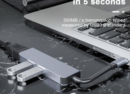 2011N 3 In 1 USB 3.0 x2  HDMI Multi-function Type-C / USB-C HUB Docking Station